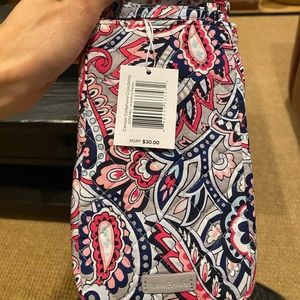 Vera Bradley signature cellphone crossbody purse.
